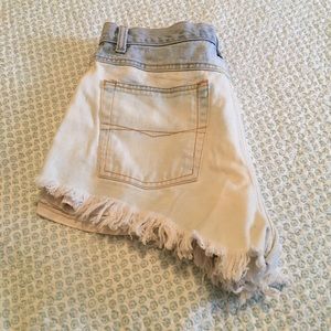 AE High Waist Jean Shorts 28